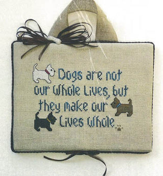 Dogs In Our Lives Cross Stitch Pattern by The Stitchworks *NEW* - Premium Pattern, Cross Stitch from Silver Creek Samplers - Just $13! Shop now at Crossed Hearts Needlework & Design