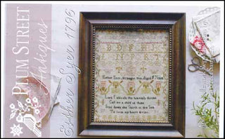 Esther Syer 1796 Cross Stitch Pattern by Plum Street Samplers - Premium Pattern, Cross Stitch from Plum Street Samplers - Just $14! Shop now at Crossed Hearts Needlework & Design