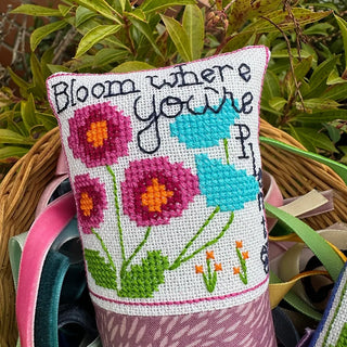 Flower Burst Flings Cross Stitch Pattern by Luhu Stitches - Premium Pattern, Cross Stitch from Luhu Stitches - Just $25! Shop now at Crossed Hearts Needlework & Design