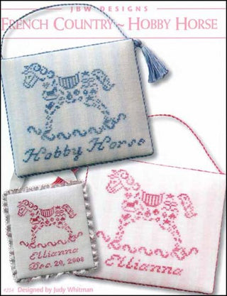 French Country Hobby Horse Cross Stitch Pattern by JBW Designs - Premium Pattern, Cross Stitch from JBW Designs - Just $8! Shop now at Crossed Hearts Needlework & Design