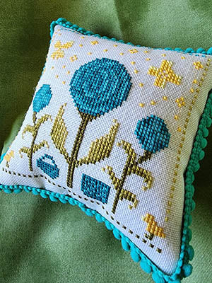 Garden Romance Two Cross Stitch Pattern by Apple Harvest Designs *NEW* - Premium Pattern, Cross Stitch from Apple Harvest Designs - Just $9! Shop now at Crossed Hearts Needlework & Design