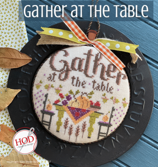 Gather at the Table Cross Stitch Pattern by Hands On Design - Premium Pattern, Cross Stitch from Hands On Design - Just $8! Shop now at Crossed Hearts Needlework & Design