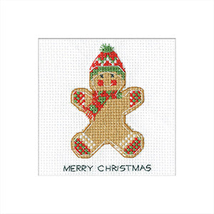 Gingerbread Greeting Cards Needlecraft Kits by Heritage Crafts *NEW* - Premium Needlecraft Kit from Heritage Crafts - Just $48! Shop now at Crossed Hearts Needlework & Design