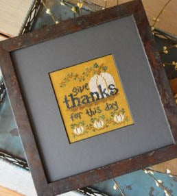 Give Thanks Cross Stitch Pattern by Hands On Design - Premium Pattern, Cross Stitch from Hands On Design - Just $5! Shop now at Crossed Hearts Needlework & Design