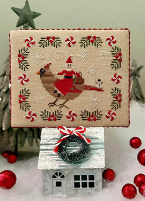 Going To Help Santa Cross Stitch Pattern by Running With Needles & Scissors *NEW* - Premium Pattern, Cross Stitch from Running With Needles & Scissors - Just $10! Shop now at Crossed Hearts Needlework & Design