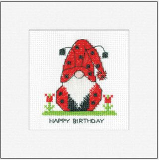 Gonk Greeting Cards Needlecraft Kits by Heritage Crafts *NEW* - Premium Needlecraft Kit from Heritage Crafts - Just $48! Shop now at Crossed Hearts Needlework & Design