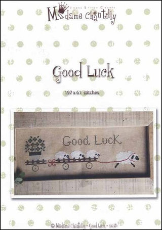 Good Luck Cross Stitch Pattern by Madame Chantilly - Premium Pattern, Cross Stitch from Madame Chantilly - Just $12.22! Shop now at Crossed Hearts Needlework & Design