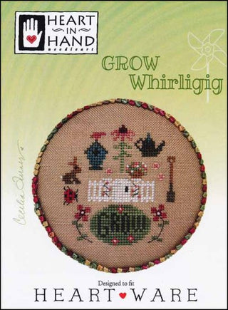 Grow Whirligig Cross Stitch Pattern by Heart In Hand Needleart - Premium Pattern, Cross Stitch from Heart In Hand Needleart - Just $6! Shop now at Crossed Hearts Needlework & Design