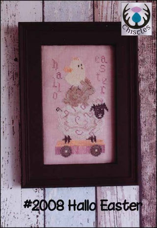 Hallo Easter Cross Stitch Pattern by Thistles - Premium Pattern, Cross Stitch from Thistles - Just $11.50! Shop now at Crossed Hearts Needlework & Design