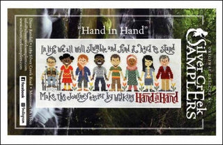 Hand in Hand Cross Stitch Pattern by Silver Creek Samplers - Premium Pattern, Cross Stitch from Silver Creek Samplers - Just $13! Shop now at Crossed Hearts Needlework & Design