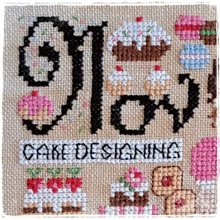 Happy Hobby Month: November (Cake Decorating) Cross Stitch Pattern by Fairy Wool in the Wood *NEW* - Premium Pattern, Cross Stitch from Fairy Wool in the Wood - Just $12! Shop now at Crossed Hearts Needlework & Design