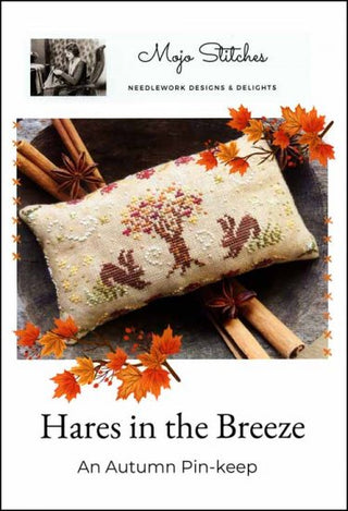 Hares in the Breeze Cross Stitch Pattern by Mojo Stitches *NEW* - Premium Patterns, Cross Stitch from Mojo Stitches - Just $12! Shop now at Crossed Hearts Needlework & Design