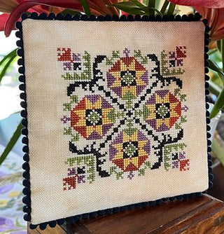 Harvest Lilies Cross Stitch Pattern by Ink Circles *NEW* - Premium Pattern, Cross Stitch from Ink Circles - Just $6! Shop now at Crossed Hearts Needlework & Design