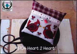 Heart 2 Heart Cross Stitch Pattern by Thistles - Premium Pattern, Cross Stitch from Thistles - Just $7.10! Shop now at Crossed Hearts Needlework & Design