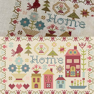 Words to Stitch by Part 3: Home Cross Stitch Pattern by Pansy Patch Quilts & Stitchery - Premium Pattern, Cross Stitch from Pansy Patch Quilts and Stitchery - Just $13! Shop now at Crossed Hearts Needlework & Design