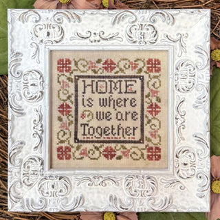 Home Cross Stitch Pattern by My Big Toe Designs NEW! - Premium Patterns, Cross Stitch from My Big Toe Designs™ - Just $8! Shop now at Crossed Hearts Needlework & Design