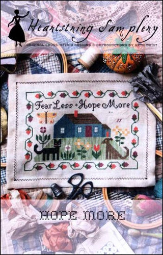 Hope More Cross Stitch Pattern by Heartstring Samplery - Premium Pattern, Cross Stitch from Heartstring Samplery - Just $12! Shop now at Crossed Hearts Needlework & Design