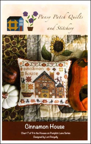 Houses on Pumpkin Lane Chart 7: Cinnamon House Cross Stitch Pattern by Pansy Patch Quilts and Stitchery - Premium Pattern, Cross Stitch from Pansy Patch Quilts and Stitchery - Just $9! Shop now at Crossed Hearts Needlework & Design