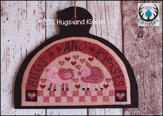 Hugs And Kisses Cross Stitch Pattern by Thistles - Premium Pattern, Cross Stitch from Thistles - Just $7.20! Shop now at Crossed Hearts Needlework & Design