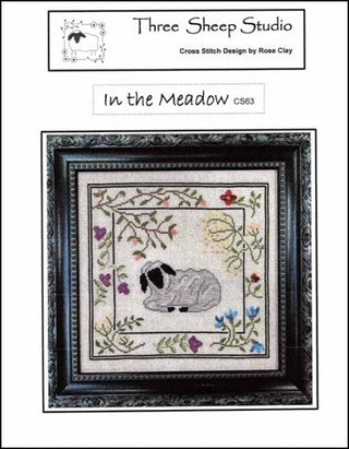 In The Meadow Cross Stitch Pattern by Three Sheep Studio - Premium Pattern, Cross Stitch from Three Sheep Studio - Just $14! Shop now at Crossed Hearts Needlework & Design