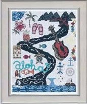 Island Walkabout Cross Stitch Pattern by Salty Stitcher Designs - Premium Pattern, Cross Stitch from Salty Stitcher Designs - Just $16! Shop now at Crossed Hearts Needlework & Design