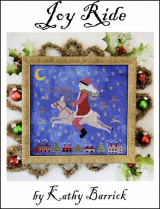 Joy Ride Cross Stitch Pattern by Kathy Barrick *NEW* - Premium Pattern, Cross Stitch from Kathy Barrick - Just $14! Shop now at Crossed Hearts Needlework & Design