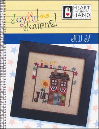 Joyful Journal: July Cross Stitch Pattern by Heart In Hand Needleart - Premium Pattern, Cross Stitch from Heart In Hand Needleart - Just $5! Shop now at Crossed Hearts Needlework & Design