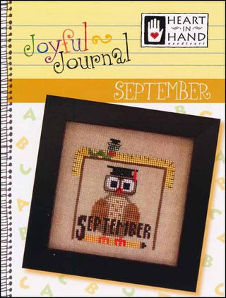 Joyful Journal: September Cross Stitch Pattern by Heart In Hand Needleart - Premium Pattern, Cross Stitch from Heart In Hand Needleart - Just $5! Shop now at Crossed Hearts Needlework & Design