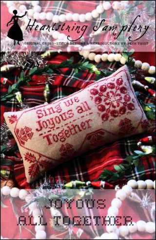 Joyous All Together Cross Stitch Pattern by Heartstring Samplery - Premium Pattern, Cross Stitch from Heartstring Samplery - Just $10! Shop now at Crossed Hearts Needlework & Design