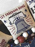 Let Freedom Ring: Simple Smalls™ Cross Stitch Pattern by Anabella's *NEW* - Premium Pattern, Cross Stitch from Anabella's - Just $5! Shop now at Crossed Hearts Needlework & Design