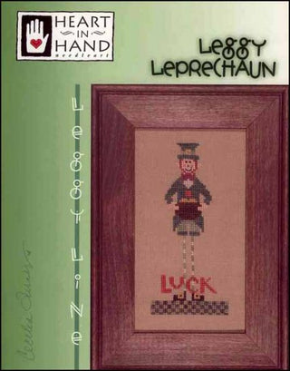 Leggy Leprechaun Cross Stitch Pattern by Heart In Hand Needleart - Premium Pattern, Cross Stitch from Heart In Hand Needleart - Just $6! Shop now at Crossed Hearts Needlework & Design