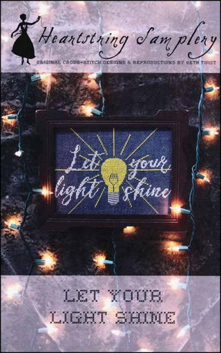 Let Your Light Shine Cross Stitch Pattern by Heartstring Samplery - Premium Pattern, Cross Stitch from Heartstring Samplery - Just $10! Shop now at Crossed Hearts Needlework & Design