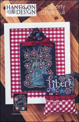 Liberty: Chalk Full Series Cross Stitch Pattern by Hands On Design - Premium Pattern, Cross Stitch from Hands On Design - Just $10! Shop now at Crossed Hearts Needlework & Design