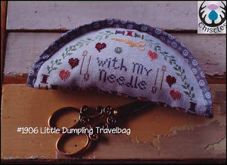 Little Dumpling Travelbag Cross Stitch Pattern by Thistles - Premium Pattern, Cross Stitch from Thistles - Just $7.20! Shop now at Crossed Hearts Needlework & Design