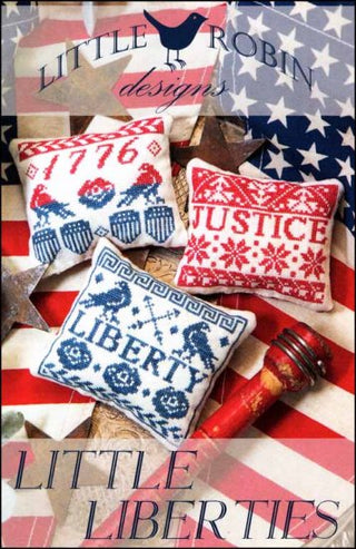 Little Liberties Cross Stitch Pattern by Little Robin Designs - Premium Pattern, Cross Stitch from Little Robin Designs - Just $12! Shop now at Crossed Hearts Needlework & Design