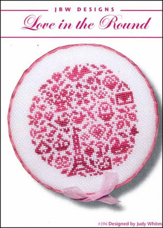 Love In The Round Cross Stitch Pattern by JBW Designs - Premium Pattern, Cross Stitch from JBW Designs - Just $10! Shop now at Crossed Hearts Needlework & Design