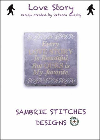 Love Story Cross Stitch Pattern by SamBrie Stitches Designs *NEW* - Premium Pattern, Cross Stitch from SamBrie Stitches Designs - Just $9! Shop now at Crossed Hearts Needlework & Design