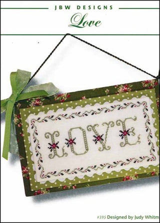 Love Cross Stitch Pattern by JBW Designs - Premium Pattern, Cross Stitch from JBW Designs - Just $10! Shop now at Crossed Hearts Needlework & Design