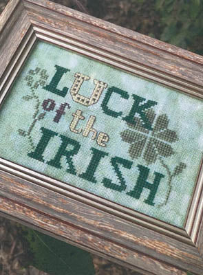 Luck Of The Irish Cross Stitch Pattern by Romy's Creations - Premium Pattern, Cross Stitch from Romy's Creations - Just $8! Shop now at Crossed Hearts Needlework & Design