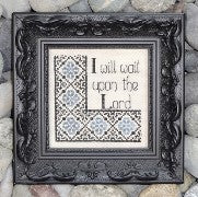 Wait Upon the Lord Cross Stitch Pattern by My Big Toe Designs - Premium Pattern, Cross Stitch from My Big Toe Designs™ - Just $8! Shop now at Crossed Hearts Needlework & Design