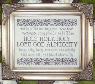 Holy, Holy, Holy Cross Stitch Pattern