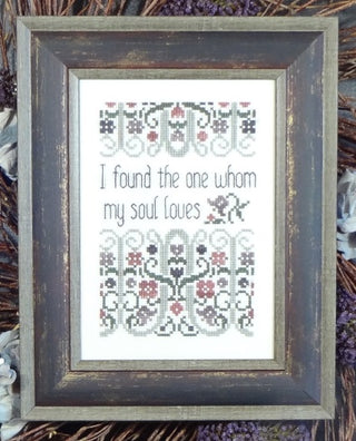 I Found the One Cross Stitch Pattern by My Big Toe Designs