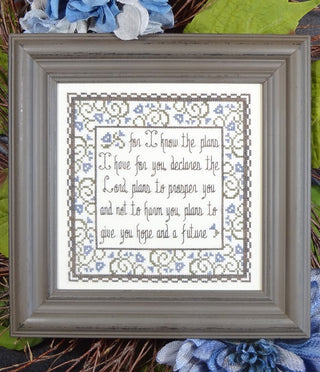 Hope and a Future Cross Stitch Pattern