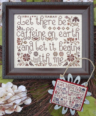 Let It Begin With Me Cross Stitch Pattern by My Big Toe Designs - Premium Pattern, Cross Stitch from My Big Toe Designs™ - Just $10! Shop now at Crossed Hearts Needlework & Design