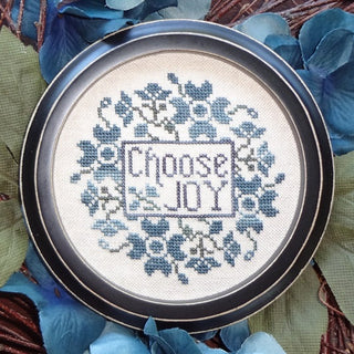 Choose Joy Cross Stitch Pattern by My Big Toe Designs - Premium Pattern, Cross Stitch from My Big Toe Designs™ - Just $8! Shop now at Crossed Hearts Needlework & Design