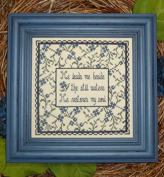 Still Waters Cross Stitch Pattern by My Big Toe Designs™ - Premium Pattern, Cross Stitch from My Big Toe Designs™ - Just $8! Shop now at Crossed Hearts Needlework & Design