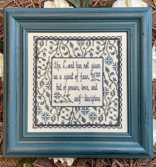 The Spirit Given Cross Stitch Pattern by My Big Toe Designs - Premium Pattern, Cross Stitch from My Big Toe Designs™ - Just $8! Shop now at Crossed Hearts Needlework & Design