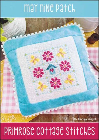 May Nine Patch Cross Stitch Pattern by Primrose Cottage Stitches - Premium Pattern, Cross Stitch from Primrose Cottage Stitches - Just $6! Shop now at Crossed Hearts Needlework & Design