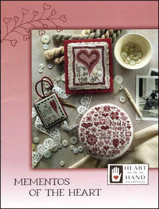 Mementos of the Heart Cross Stitch Pattern by Heart In Hand Needleart - Premium Pattern, Cross Stitch from Heart In Hand Needleart - Just $30! Shop now at Crossed Hearts Needlework & Design