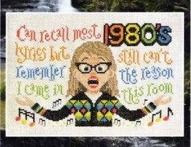 Memory Error Cross Stitch Pattern by Silver Creek Samplers - Premium Pattern, Cross Stitch from Silver Creek Samplers - Just $13! Shop now at Crossed Hearts Needlework & Design